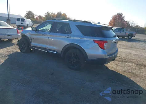 2020 Ford Explorer Xlt из США, поврежденный, VIN 1FMSK8DH2LGC24296